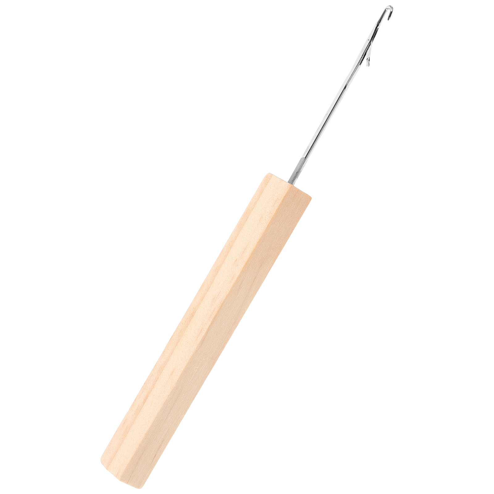 Wooden Crochet Hooks Ergonomic Handle - Juego de agujas de ganchillo profesionales,